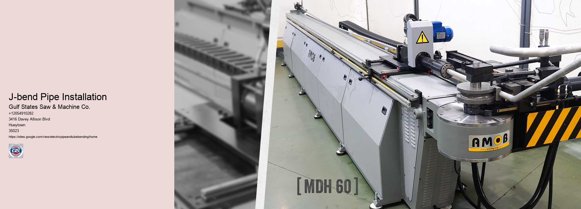 J-bend Pipe Installation